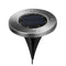 LED Solar Power Ground Lights Floor Decking Outdoor Garden Yard Lawn Path Lamp