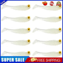 Fishing Lures 5.5cm T Tail Soft Bait Wobbler Bass Swimbait (Luminous 10pcs)