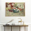 Lily Flower Oil Canvas Picture DIY Paint By Numbers Kit Hand Painted Home Decor