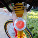 Outdoor Camping Tent Rope Hanging LED String Lights Bike Tail Lamp (Red) Newly