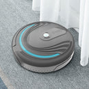 5pcs Smart Floor Sweeping Robot Auto Vacuum Cleaner (Black Gray)