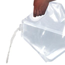 PVC Transparent Water Storage Container Collapsible Water Bags (5 + 5L) Newly