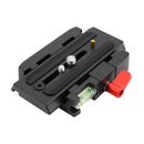 P200 Quick Release Plate Aluminium Alloy Clamp Tripod for Manfrotto 501 Q5 Newly