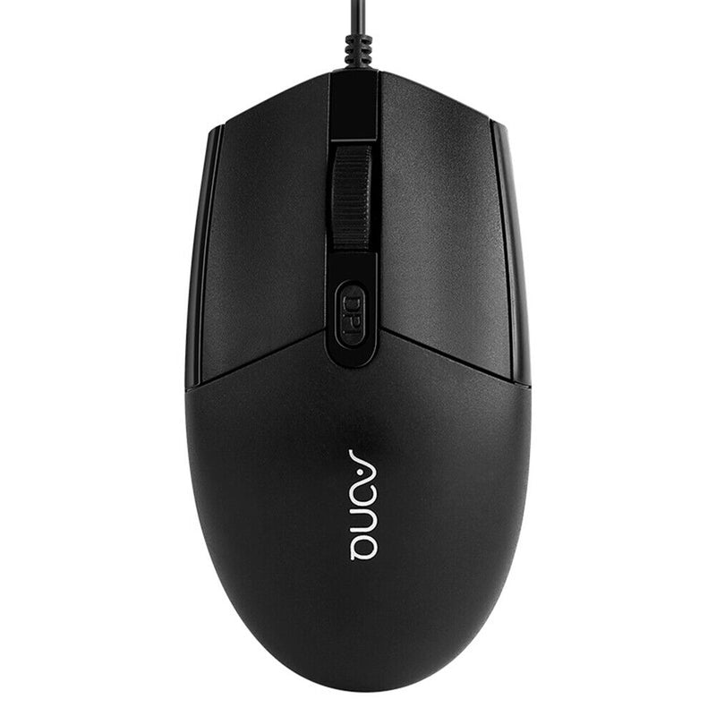 USB RGB DPI Adjustable Wired Mouse Home Office Smooth Gaming Business Mouse Kit