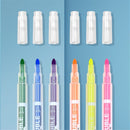 Line Painting 6 Color Double-headed Highlighter Graffiti Eye Protection