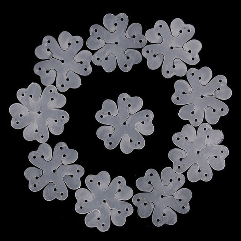 Decoration Romantic DIY Sealing Clip Party Decor Balloon Sticks Flower Shape