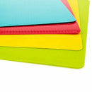 4PCSCutting Flexible Mats Plastic Chopping Board Set Boards Y8H9 Mat. food S3G2