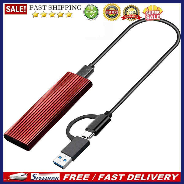 10Gbps M.2 SSD Adapter Enclosure Support M.2 NVME PCIE/NGFF SATA Type-C Case Set