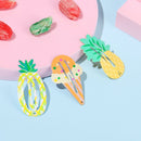Small Cartoon Cute Animal Children's Clip Colorful Children's Candy Bb Clip