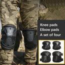 Outdoor Climbing Elbow Pads Knee Pads Four-piece Suit Protective Gear