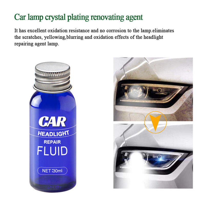 10ml 30ml 50ml Car Headlight Repair Fluid Lens Restoration Refurbishment Liqu