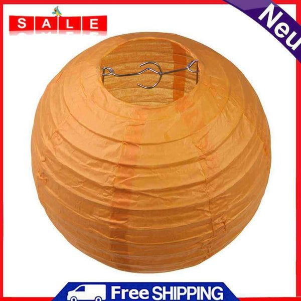 4"" Round Chinese Paper Lantern DIY Paper Lamp Birthday Wedding Decor Crafts