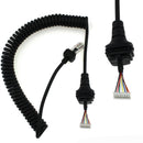 for ICOM HM-152 HM-154 Microphone Replacement Cable 8-pin Modular RJ45`