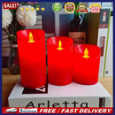 Flameless Electronic Candle Light Auto Swing Everlasting Light Safety Home Decor