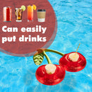 Swimming Pool Inflatable Drink Mug Stand Swimmer Coasters Kids B