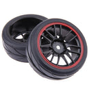 4pcs RC On Road Car Rubber Tires for 1/10 Universal Car Redcat Traxxas Newly
