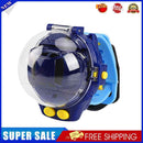 4CH 1/58 Wrist Watch Controlled 5km/h 2.4G RC Small Racing Car (Blue 03)