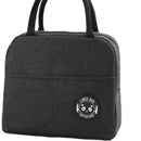 Portable Lunch Bag Thermal Insulated Lunch Box Cooler Handbag (A Black) Newly