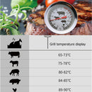 Digital Meat Thermometer Cooking Food Kitchen BBQ Probe Milk Meter Gauges