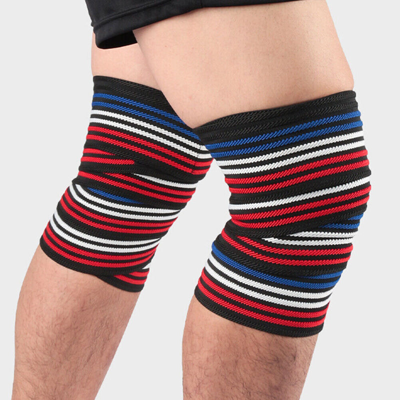 Sports Weightlifting Knee Protective Strap Pad Running Knee Support Bandage