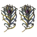 Jewelry Peacock Brooches Wedding Accessories Boho Enamel Pins Animal Bird Pins