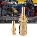 Water Cooled Gas Adapter Quick Connector for MIG TIG Welding Torch (Brass) Newly