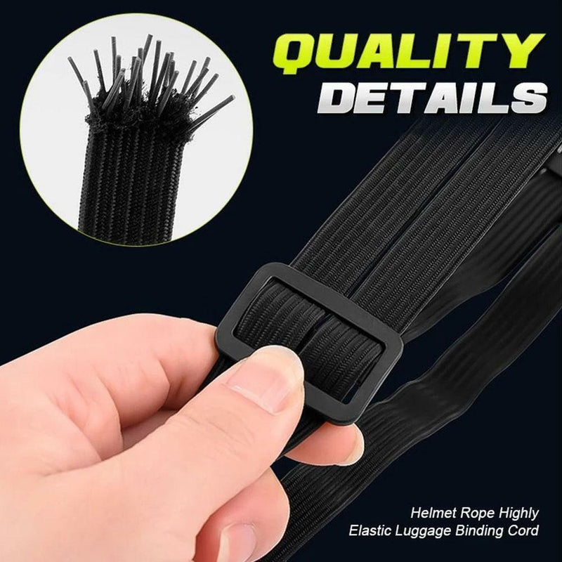 Motorcycle Luggage Helmet Straps Adjustable Bungee Cords Luggage Elastic Straps