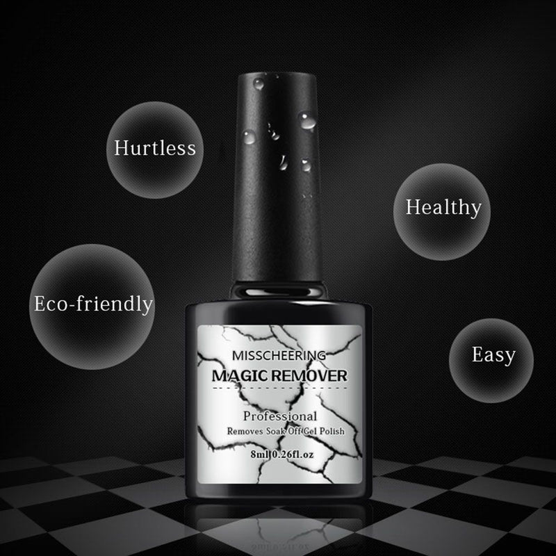 Degreaser  Soak off  Acrylic UV Gel Burst Nail Gel Nail Polish Magic Remover