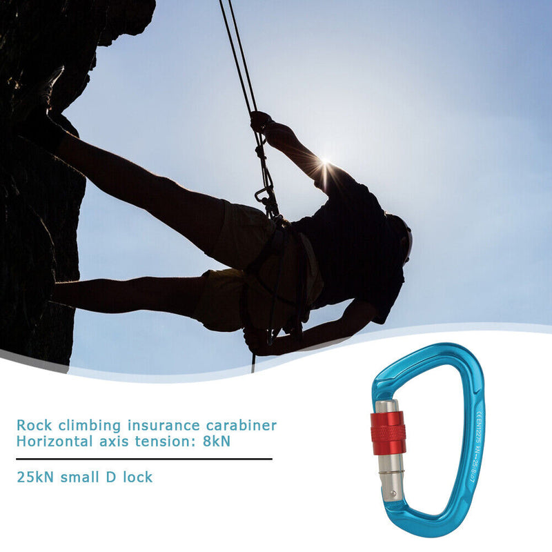 Multifunction Backpack Climbing Carabiner Outdoor Camping Hammock D Shape B