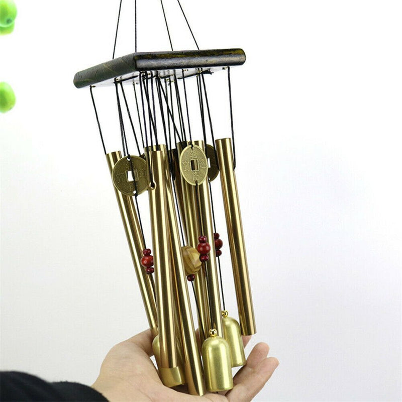 Yard Garden DIY Hanging Ornament Pendant Windchime Copper Bells Wind Chimes