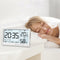 Display Electronic Thermometer Electronic Clock Alarm Clock Quartz Home Decor