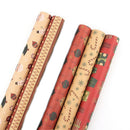 Handmade Craft Christmas Decoration Wrapping Paper Kraft Paper Recyclable