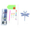 DIY Diamond Painting Light Catcher Hanging Crystal Wind Chime (Dragonfly) Newly