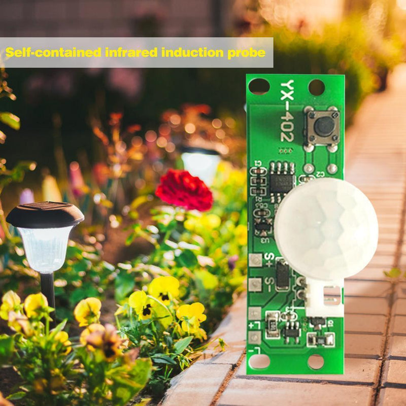 3.7V Solar Lamp Controller Circuit Board Panel Infrared Sensor Regulator Module