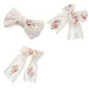 Fashion Sweet Bow Knot Hair Barrettes Hair Barrettes Lace Hair Clips Ponytail