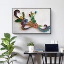 Special-shaped diamond flowers and plants series home decoration