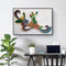 Special-shaped diamond flowers and plants series home decoration