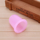 Silicone Moisture Absorber Cupping Home Body Care Massage Cup(Pink)