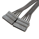 SATA 15pin Male To Female Extension Cable Connector for Computer Hard Disk