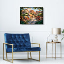 5D DIY Diamond Painting House Full Drill Picture Embroidery Mosaic (1480) Newly