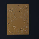 Christmas Calf Metal Stencil Scrapbook Craft DIY Die Cuts Template Folder-1
