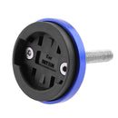 JUNERAIN MTB Racing Bike Computer Holder Stem Cap Stopwatch Speedometer Bracket (Blue)