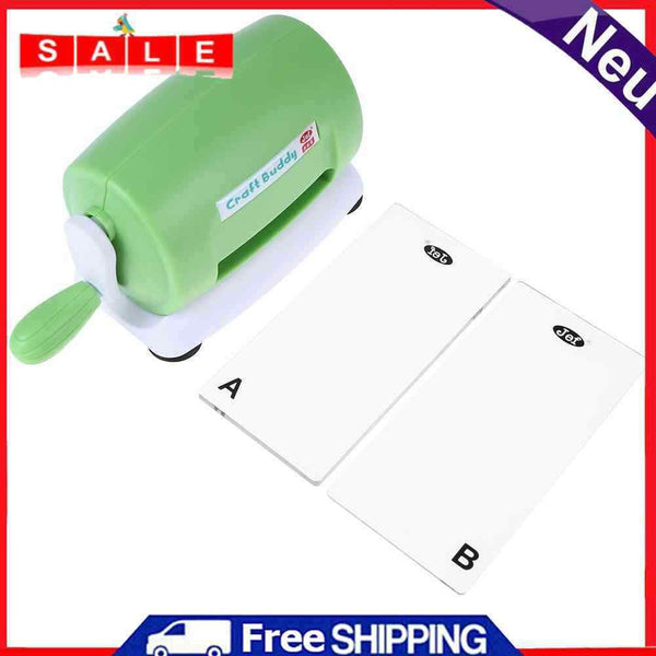 DIY Plastic Craft Scrapbook Album Cutter Scissor Cut Embossing Machine