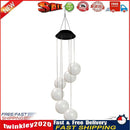 Solar LED Wind Chimes Lamp Color-change Night Light Party Decoration (A) Newly