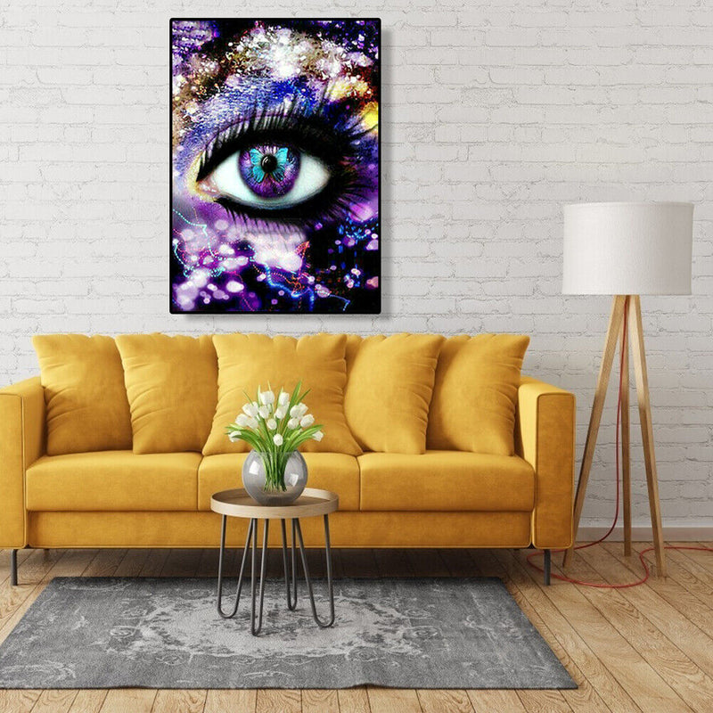 5D DIY Diamond Painting Full Drill Eyes Cross Stitch Embroidery Gift Home Decor