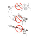 Gas Burner Flamethrower Butane Automatic Ignition Portable Camping Gas Welding