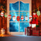 #A 10pcs Pendants Handmade 5D DIY Special-shaped Drill Cartoon Christmas Decorat