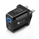 Charge Travel Portable PD 20W USB Charger UK Plug Phone Adapter Quick Charge