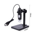 1600X USB Digital Microscope with Stand 8LED 2MP Zoom Electric Microscopes Newly