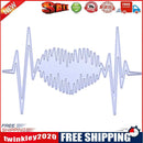 Heart Wave Cutting Dies Stencils Scrapbook Embossing DIY Craft Card Gifts